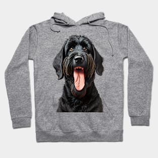 Black Russian Terrier Dog Hoodie